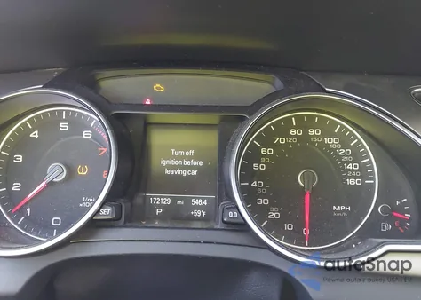 2014 Audi A5 Premium Plus from USA, damaged, VIN WAULFAFR4EA059557